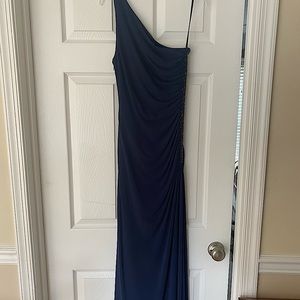 Laundry by Shelli Segal navy blue dress